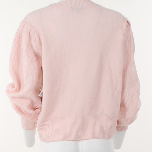 1.state Mixed Knit Crewneck Sweater - Picture 4 of 5